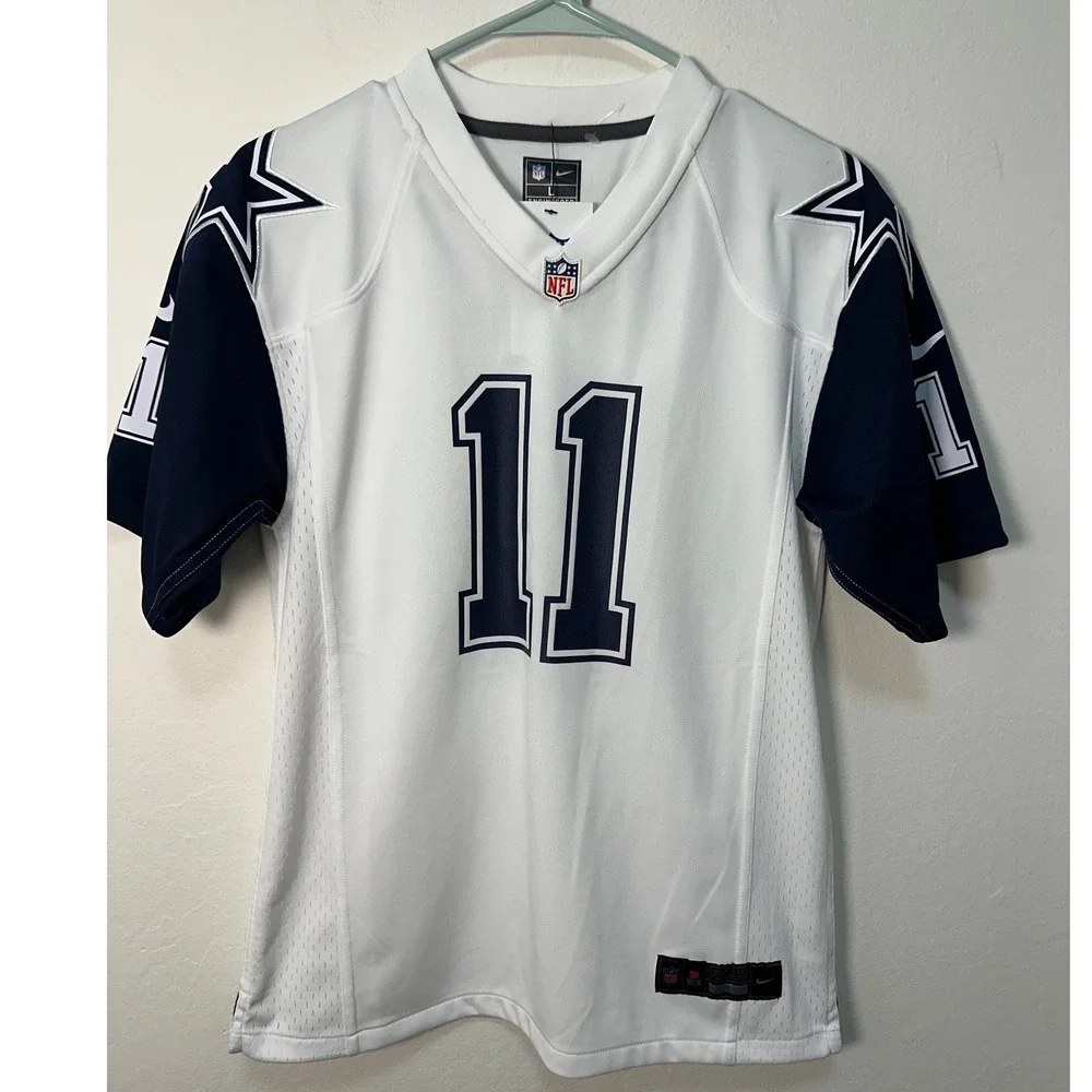 Nike NFL‎ Dallas Cowboys Micah Parsons 11 Youth Jersey White Navy L, NWT